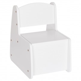 ΠΑΙΔΙΚΟ ΚΑΡΕΚΛΑΚΙ ΜΕ ΑΠΟΘ.ΧΩΡΟ RICKI HM18343.03 ΚΟΝΤΡΑΠΛΑΚΕ/MDF ΛΕΥΚΟ 33x43x47Υεκ