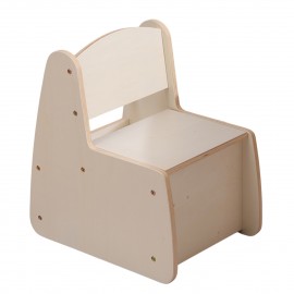 ΠΑΙΔΙΚΟ ΚΑΡΕΚΛΑΚΙ ΜΕ ΑΠΟΘ.ΧΩΡΟ RICKI HM18343.01 ΚΟΝΤΡΑΠΛΑΚΕ/MDF ΦΥΣΙΚΟ 33x43x47Υεκ