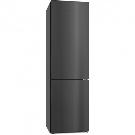 Miele Ψυγειοκαταψύκτης 362lt NoFrost Υ201.5xΠ60xΒ68.2εκ. Μαύρος KFN 4898 AD A (12157010)