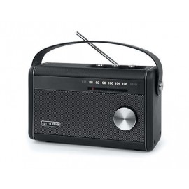 230239 Ραδιόφωνο M-098BT MUSE Μπαταρίας-Ρεύματος με Bluetooth Μαύρο
