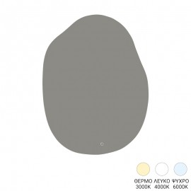 298-000058 Καθρέπτης Mirila pakoworld led 60x2.5x80εκ