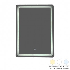 298-000056 Καθρέπτης Derbo pakoworld led 60x2.5x80εκ