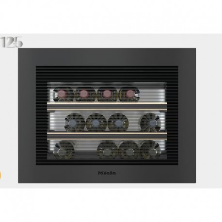 Miele KWT 7112 iG 125 Gala Ed Εντοιχιζόμενος Συντηρητής Κρασιών 46 Φιάλες & 3 ράφια OBSIDIAN BLACK (12204800)
