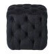 40-0161 ASTRA ΣΚΑΜΠΟ BLACK VELVET ΥΦΑΣΜΑ 45X45Χ45εκ.