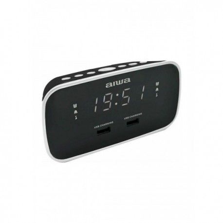 CRU-19  Aiwa Ράδιο-Ρολόι CRU-19 Μαύρο