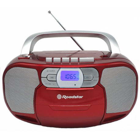 RCR-4635UMP/RD Φορητό ραδιοκασετόφωνο (CD-MP3-USB) RCR-4635UMP/RD Roadstar
