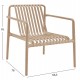 ΠΟΛΥΘΡΟΝΑ LOUNGE ΕΞΩΤ.ΧΩΡΟΥ MALEN HM6626.04 ΚΑΠΟΥΤΣΙΝΟ ΠΟΛΥΠΡΟΠΥΛΕΝΙΟ 66x77x76Υεκ