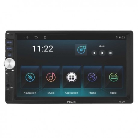 FX-211 7-- Inch 2 DIN MP5 ANDROID MULTIMEDIA PLAYER FX-211