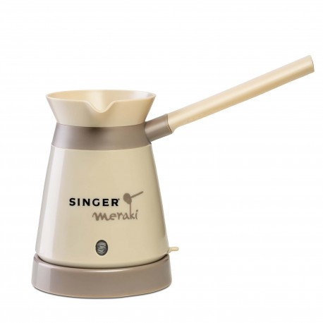 Singer Meraki CM1110 CR Ηλεκτρικό Μπρίκι 800W με Χωρητικότητα 330ml Καφέ