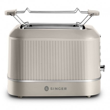 Singer Tiffanys ΤΟΑ 1410IV Φρυγανιέρα 2 Θέσεων Ανοιχτό Μπέζ 850W