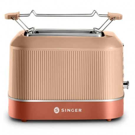 Singer Tiffanys TOA 1410TER Φρυγανιέρα 2 Θέσεων 850W Πορτοκαλί