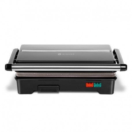 Singer SM 1310IPBL Τοστιέρα για 2 Τοστ 750W Μαύρη