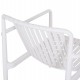 ΠΟΛΥΘΡΟΝΑ LOUNGE ΕΞΩΤ.ΧΩΡΟΥ MALEN HM6626.01 ΛΕΥΚΟ ΠΟΛΥΠΡΟΠΥΛΕΝΙΟ 67x75x75Υεκ
