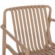 ΠΟΛΥΘΡΟΝΑ LOUNGE ΕΞΩΤ.ΧΩΡΟΥ MALEN HM6626.04 ΚΑΠΟΥΤΣΙΝΟ ΠΟΛΥΠΡΟΠΥΛΕΝΙΟ 67x75x75Υεκ