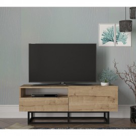 14410051 Έπιπλο Τηλεόρασης ArteLibre Ios Φυσικό 120x37x46cm Φυσικό