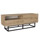 14410051 Έπιπλο Τηλεόρασης ArteLibre Ios Φυσικό 120x37x46cm Φυσικό