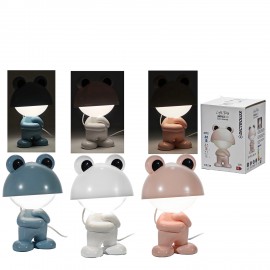 06514070 Λάμπα LED Touch Βάτραχος Light Pets Σε 3 Σχέδια