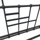 386-000014 Κρεβάτι-Καναπές Routha pakoworld μεταλλικός μαύρο 90x190εκ