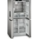 Liebherr MBsddi 9028 Ψυγείο Ντουλάπα 546lt NoFrost Υ180.5xΠ90.6xΒ74.5εκ. Ασημί Plus D