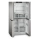 Liebherr Msdd 9012 Ψυγείο Ντουλάπα 576lt NoFrost Υ180.5xΠ90.6xΒ74.5εκ. Inox Pure D