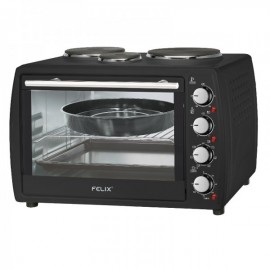 FXO-4504 BK Φούρνος 45λίτρων με 3 εστίες FXO-4504 BK