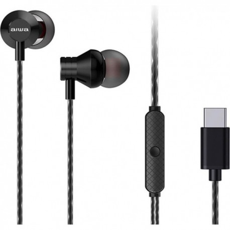 ESTM-50USB-C/BK Aiwa Ενσύρματα Ακουστικά ESTM-50USB-C/BK