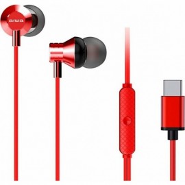 ESTM-50USB-C/RD Aiwa Ενσύρματα Ακουστικά ESTM-50USB-C/RD
