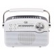 RA-7F50/WH SOLAR BT Solar Vintage Radio με ΒΤ RA-7F50/WH