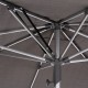 ΟΜΠΡΕΛΑ ΕΠΑΓΓΕΛΜΑΤΙΚΗ GLADELL 3X3m HM6604.01 ΓΚΡΙ ΠΑΝΙ-ΑΝΟΔΙΩΜΕΝΟ ΑΛΟΥΜΙΝΙΟ