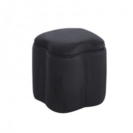 40-0614-1 FIONA ΣΚΑΜΠΟ VELVET BLACK ΜΕ ΑΠΟΘ. ΧΩΡΟ 30X30X34εκ.