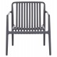 ΠΟΛΥΘΡΟΝΑ LOUNGE ΕΞΩΤ.ΧΩΡΟΥ MALEN HM6626.03 ΓΚΡΙ ΠΟΛΥΠΡΟΠΥΛΕΝΙΟ 67x75x75Υεκ