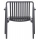 ΠΟΛΥΘΡΟΝΑ LOUNGE ΕΞΩΤ.ΧΩΡΟΥ MALEN HM6626.03 ΓΚΡΙ ΠΟΛΥΠΡΟΠΥΛΕΝΙΟ 67x75x75Υεκ
