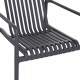 ΠΟΛΥΘΡΟΝΑ LOUNGE ΕΞΩΤ.ΧΩΡΟΥ MALEN HM6626.03 ΓΚΡΙ ΠΟΛΥΠΡΟΠΥΛΕΝΙΟ 67x75x75Υεκ