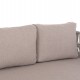 ΣΕΤ ΣΑΛΟΝΙ 4ΤΜΧ MAHAL HM6424.02 ΚΡΕΜ ΑΛΟΥΜΙΝΙΟ--ΜΠΕΖ OLEFIN & ΣΧΟΙΝΙ STRAP