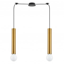 77-8681 SE21-GM-5-BL2  ADEPT TUBE GOLD MATT Gold Matt Pendant+