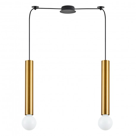77-8681 SE21-GM-5-BL2  ADEPT TUBE GOLD MATT Gold Matt Pendant+