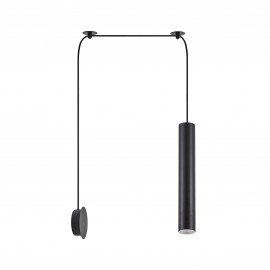 77-8903 SE21-BL-5-BL1W  ADEPT TUBE BLACK Black Pendant+