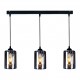 77-8201 KQ 8877-3  SMOG PENDANT SMOKED GLASSES Ζ2