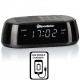 CLR-2477 Ράδιο-ρολόι&nbsp;USB Fast Charge CLR-2477