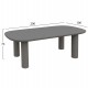 ΤΡΑΠΕΖΙ ΤΡΑΠΕΖΑΡΙΑΣ KIORA HM6597.01 ΓΚΡΙ FIBER CEMENT 200x100x75Υεκ