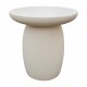 ΤΡΑΠΕΖΙ ΜΕΣΗΣ ΣΤΡΟΓΓΥΛΟ HIKARI HM6593.02 ΜΠΕΖ FIBER CEMENT Φ46x48Υεκ.