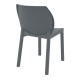 20-0936-2 NORA DARK GREY ΚΑΡΕΚΛΑ ΠΟΛ/ΝΙΟΥ 51X59X80εκ.