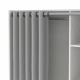 0181.TV49 Unit ντουλάπα ανοιχτή 105x48,25x180,4εκ. Λευκό
