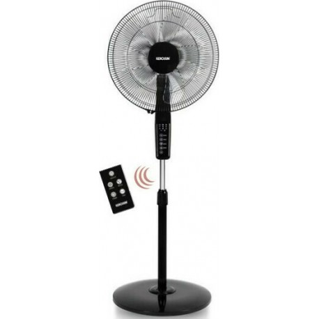 Kerosun KFS01-16JR Ανεμιστήρας Ορθοστάτης 60W Διαμέτρου 40cm με Τηλεχειριστήριο