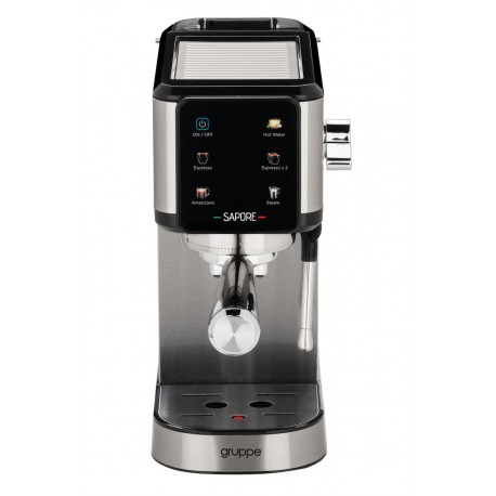 Gruppe CM 5106 inox Sapore Μηχανή Espresso 1350W Πίεσης 20bar Inox