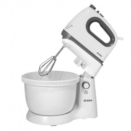 Gruppe HM9109 Μίξερ με Πλαστικό Κάδο 3.5lt Λευκό 450W