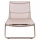 ΞΑΠΛΩΣΤΡΑ ΑΛΟΥΜΙΝΙΟΥ MARIMAR HM6562.03 ΣΚΕΛΕΤΟΣ TAUPE & TEXTILENE ΜΠΕΖ 220x67.5x31.5Υεκ