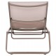 ΞΑΠΛΩΣΤΡΑ ΑΛΟΥΜΙΝΙΟΥ MARIMAR HM6562.03 ΣΚΕΛΕΤΟΣ TAUPE & TEXTILENE ΜΠΕΖ 220x67.5x31.5Υεκ
