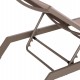 ΞΑΠΛΩΣΤΡΑ ΑΛΟΥΜΙΝΙΟΥ MARIMAR HM6562.03 ΣΚΕΛΕΤΟΣ TAUPE & TEXTILENE ΜΠΕΖ 220x67.5x31.5Υεκ