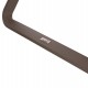 ΞΑΠΛΩΣΤΡΑ ΑΛΟΥΜΙΝΙΟΥ MARIMAR HM6562.03 ΣΚΕΛΕΤΟΣ TAUPE & TEXTILENE ΜΠΕΖ 220x67.5x31.5Υεκ